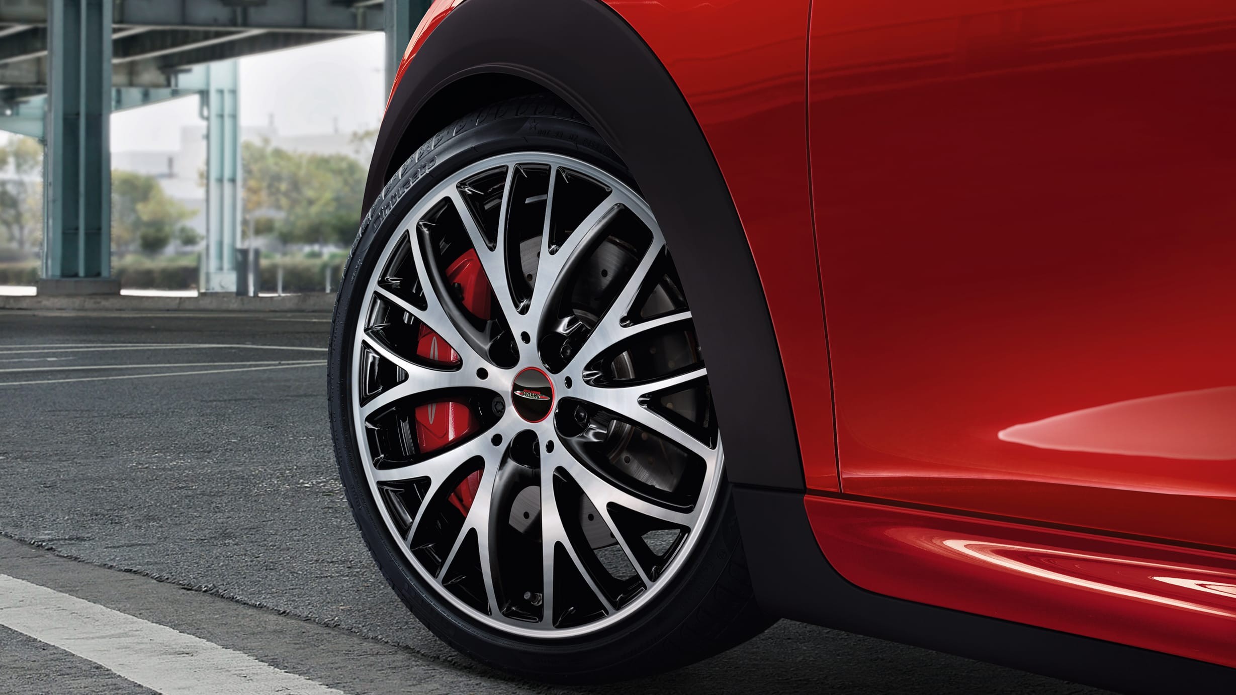 MINI 3-door Hatch – 18" JCW cross spoke style 506